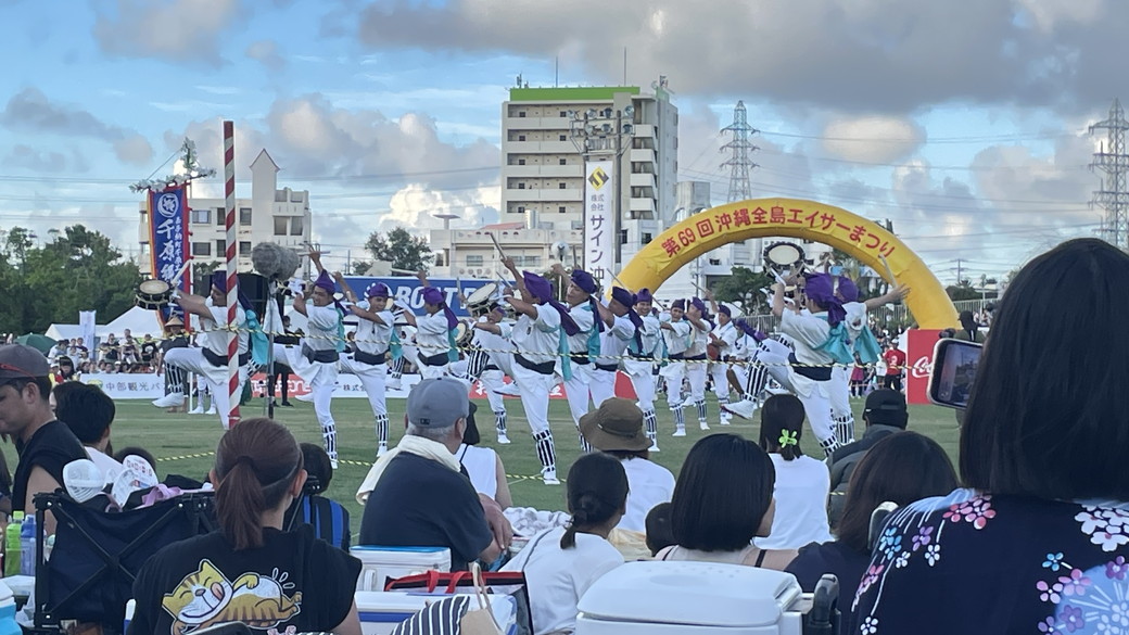 第69回　沖縄全島エイサー祭り開催。そして「スペシャルシート」の場所取りはあと1回